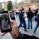 This is just a visual representation of someone playing Pokemon GO. (Photo: Getty Images)